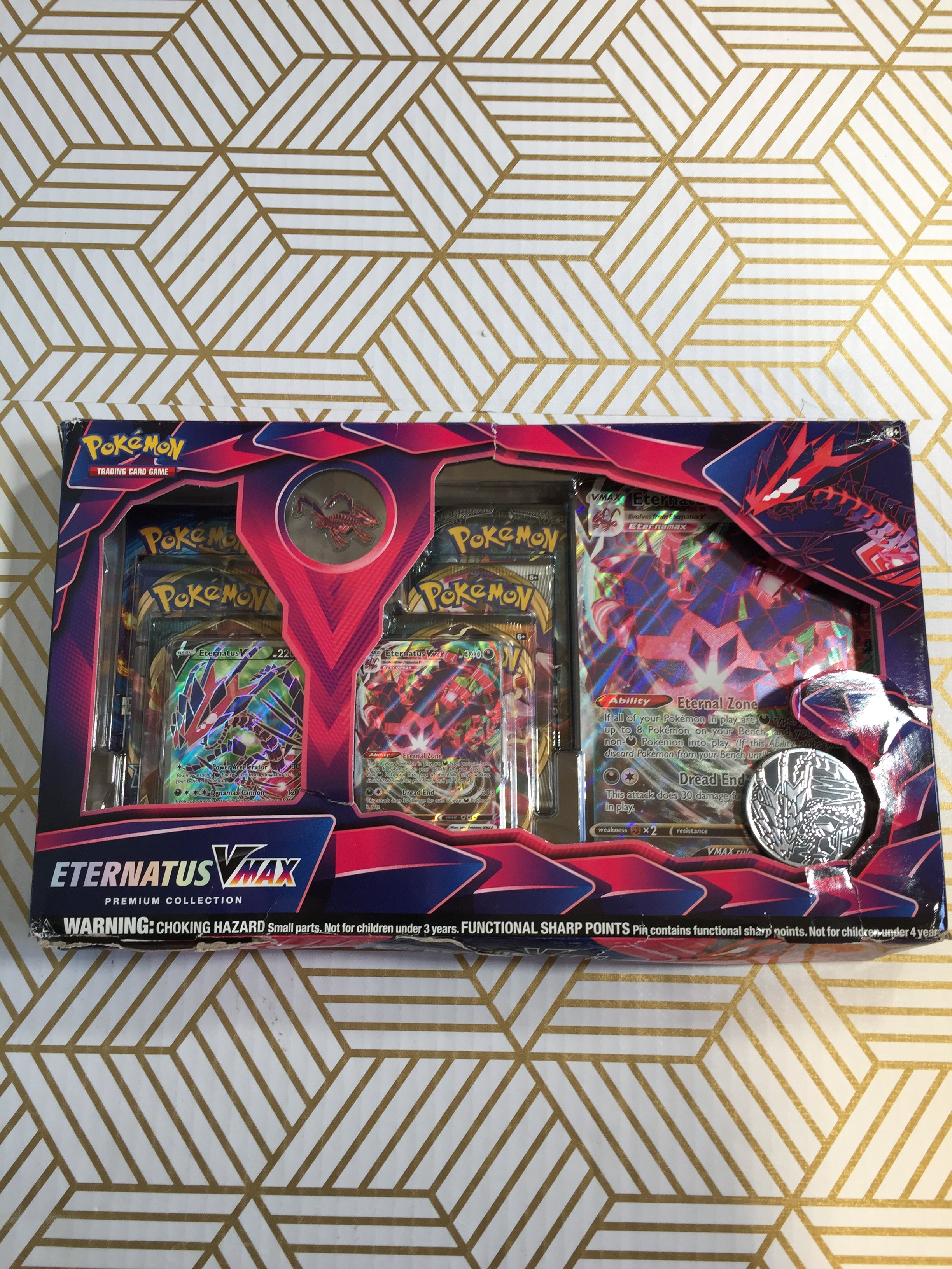 2020 Pokemon Eternatus VMAX Premium Collection Box *BOX DAMAGE* (7682672099566)